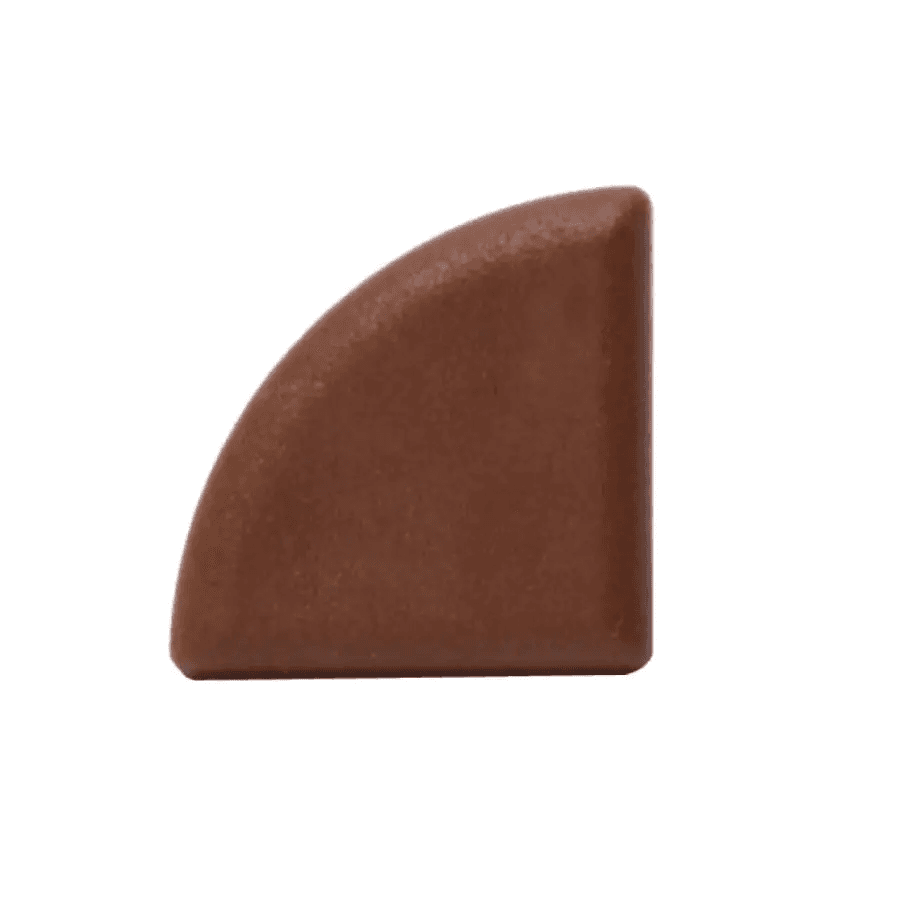 Zaślepka ćwierćwałka WPC Kasztan 10szt BDZC04, Salag