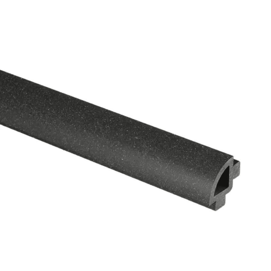 Ćwierćwałek WPC szczotkowany Czarny BDC102, Salag