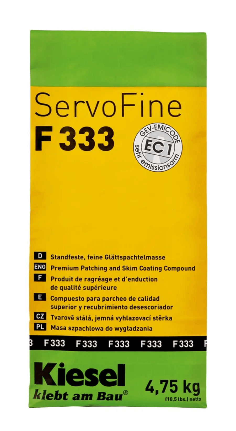 Servofine F333 4,75kg , TEC F333-475, Bautec