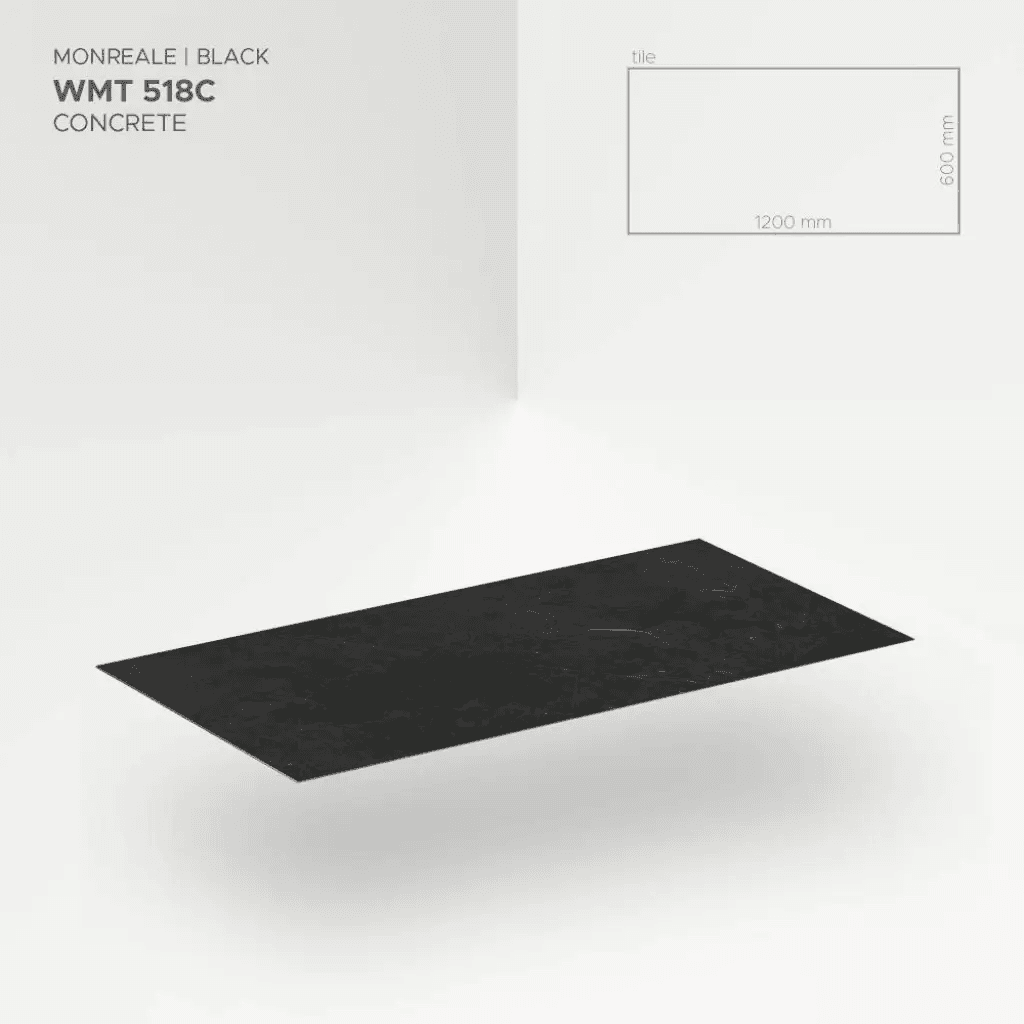 Panele ścienne Monreale Black 518C, 5905167882320, Modee