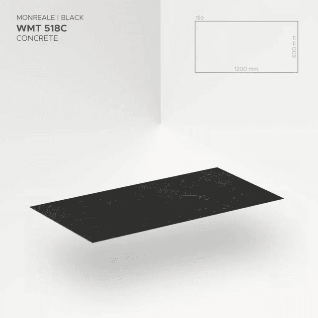 Panele ścienne Monreale Black 518C, 5905167882320, Modee