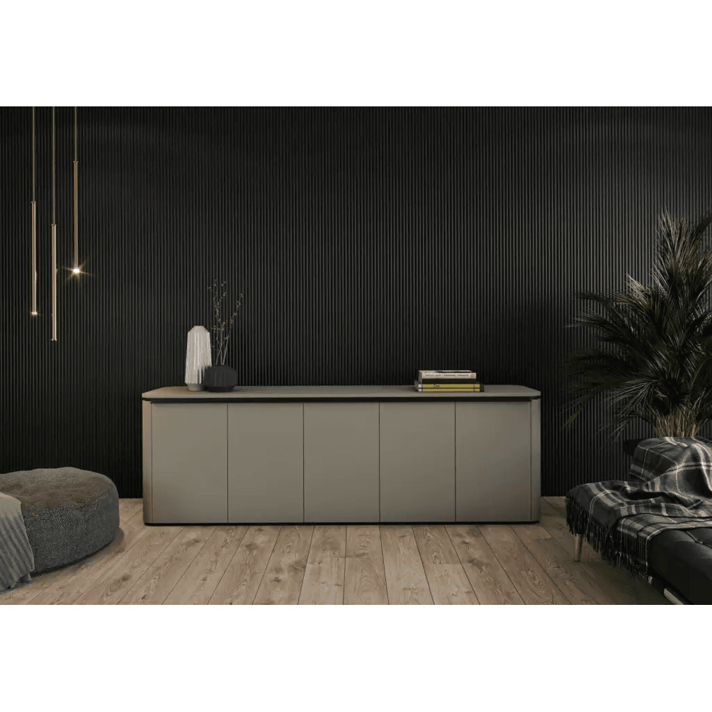 Lamele Matt Soft Touch Black O 723 Oval, 120041903, AGT