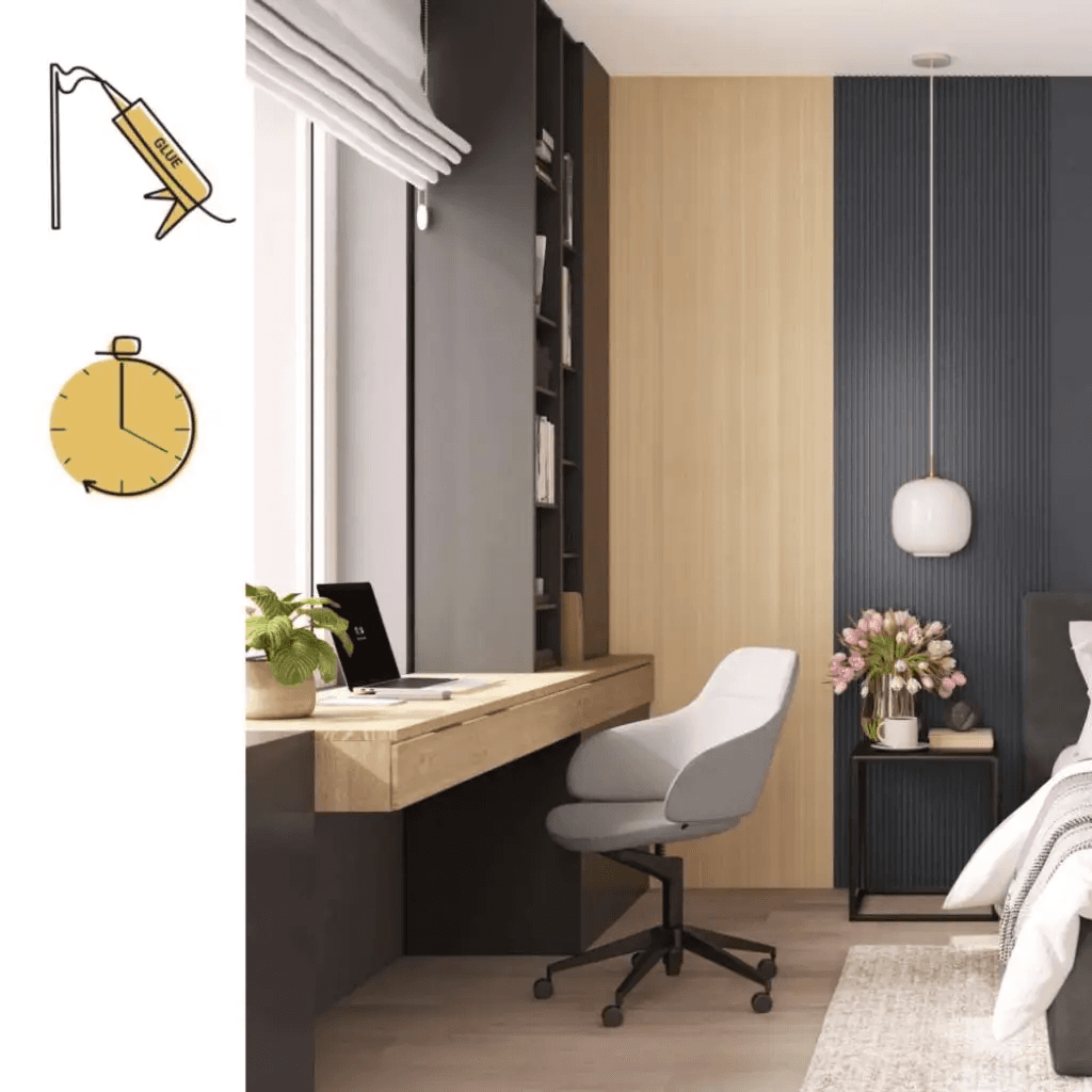 Panel lamelowy Deep Grey S 148, 6075090, Vilo