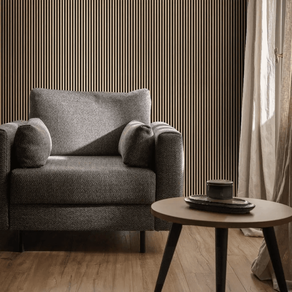 Lamele Panel Linerio S-Line Natural Black 6063144, VOX