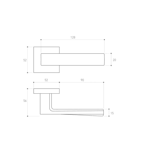 Klamka Metal-Bud Ibiza , ZIBZCZK, METAL-BUD