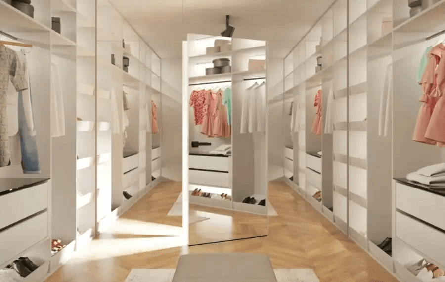 Drzwi Harmony Mirror, W00, POL-SKONE