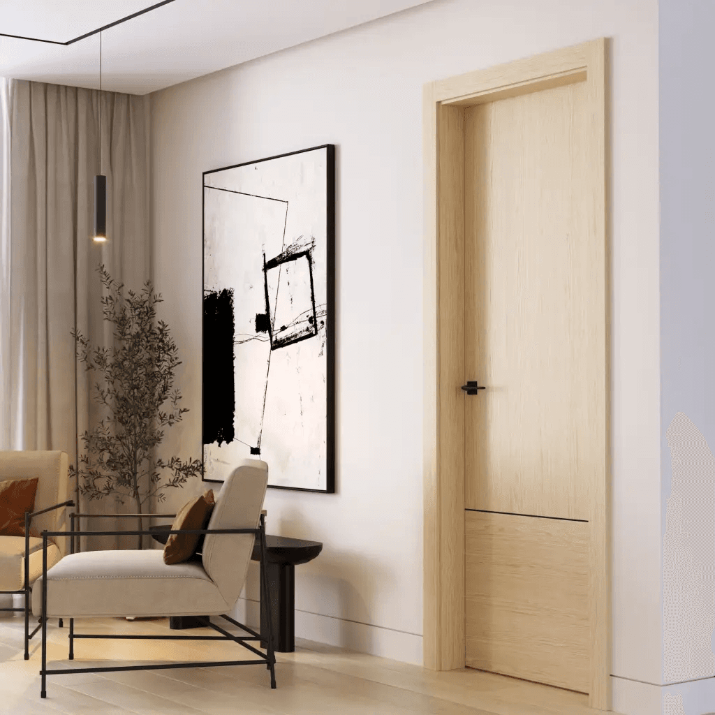 Drzwi Porta Natura Verdino model V.1 z intarsją, PORTA