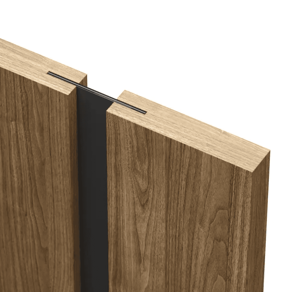 Drzwi Porta FOCUS model 4.A z czarną szybą, PORTA