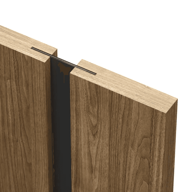 Drzwi Porta FOCUS model 4.A z czarną szybą, PORTA