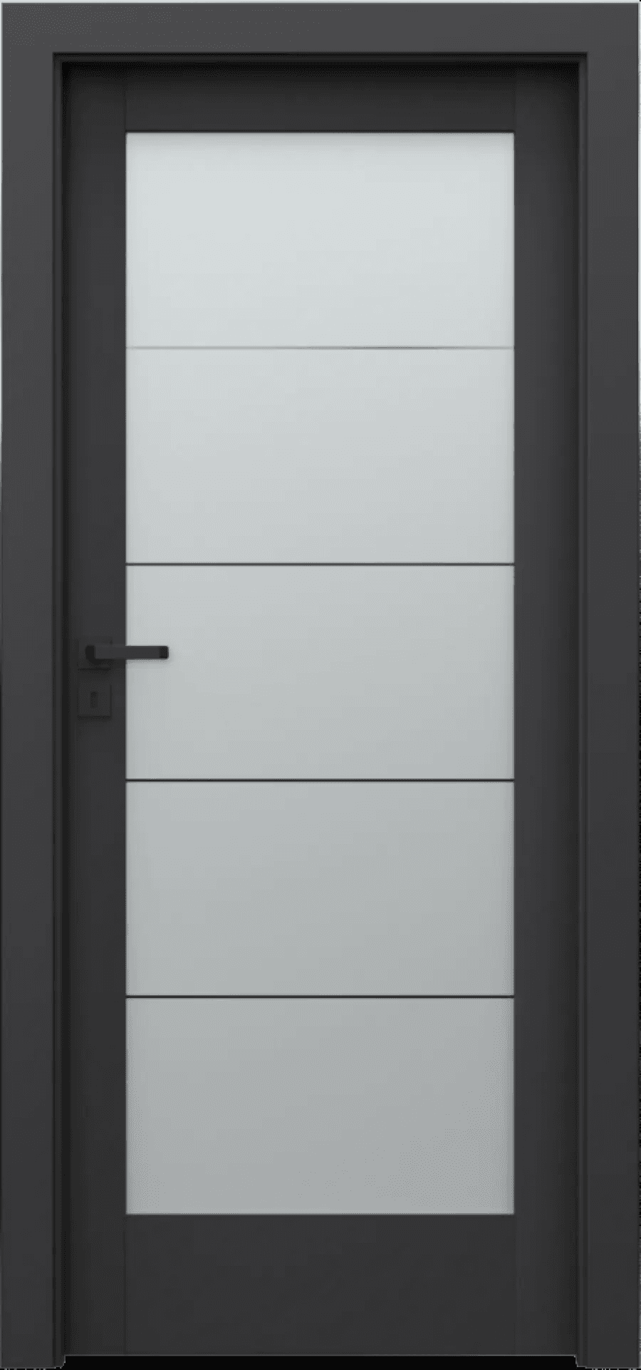 Drzwi Porta VERTE HOME CZARNY model B.5, PORTA