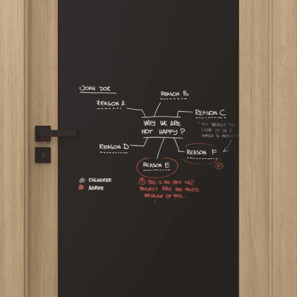 Drzwi Porta VERTE HOME model E.0 tablica, PORTA
