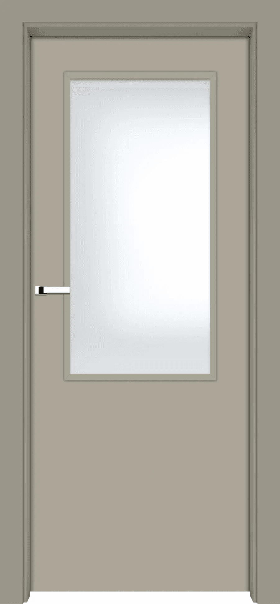 Drzwi Płaskie mała ramka, Interdoor