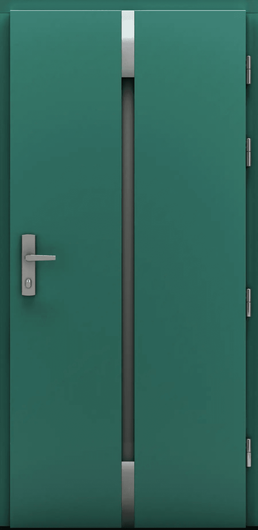 Drzwi Zewnętrzne Zeptolnox, ALU 11 INX, CAL