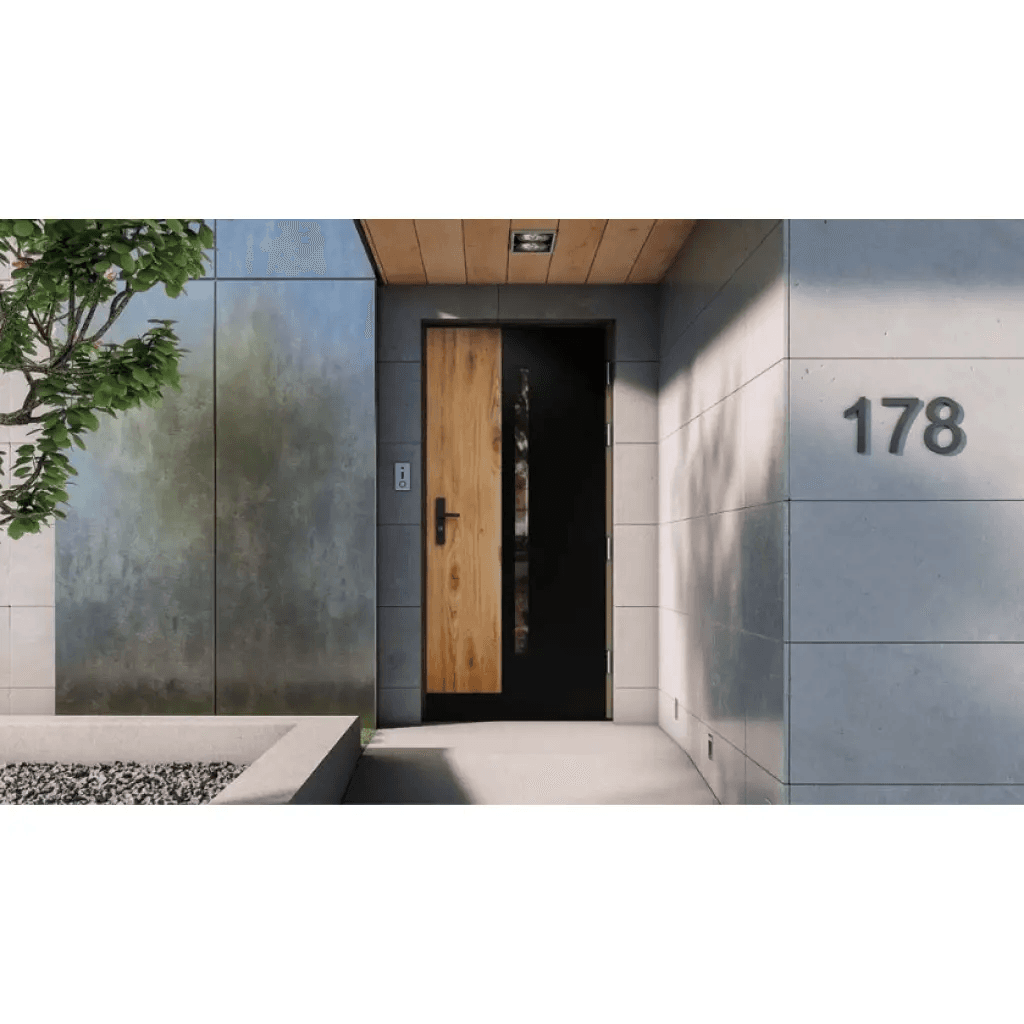 Drzwi Zewnętrzne James, CAL