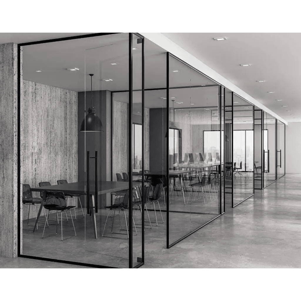 Drzwi Szklane MILANO z klamką, Portamet