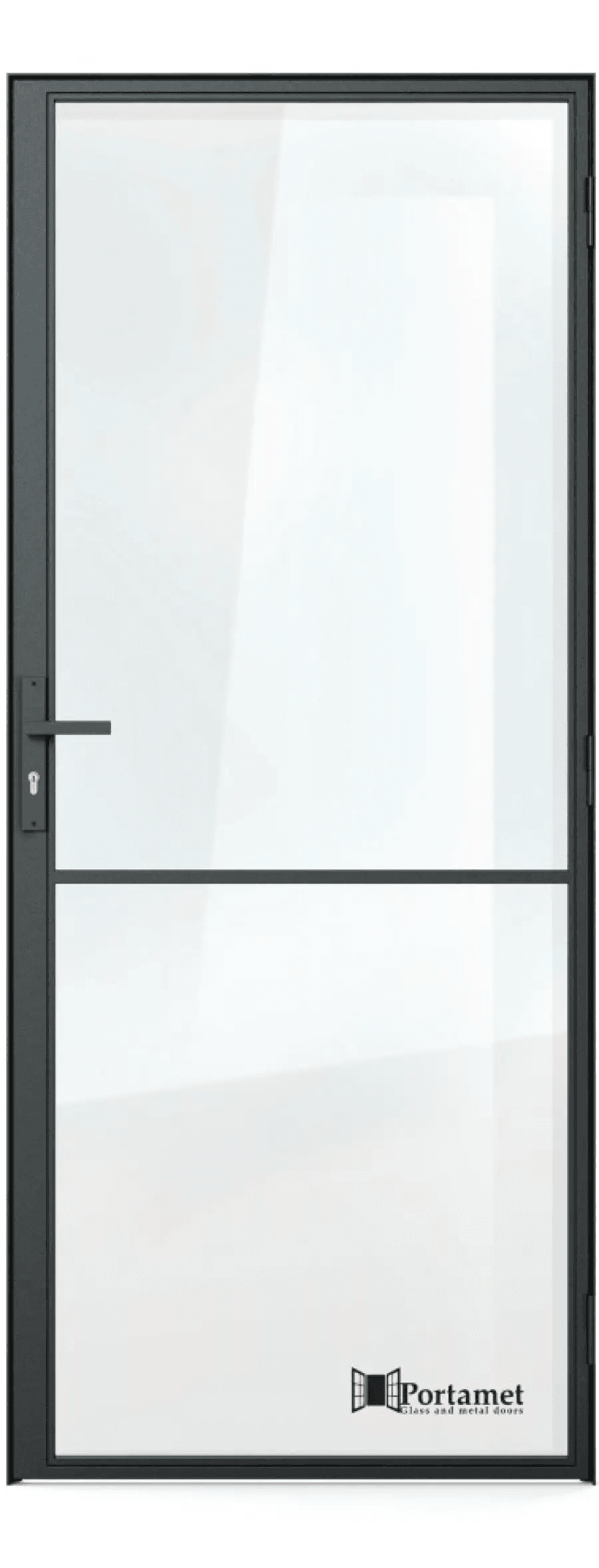 Drzwi Szklane MADRID z klamką, Portamet
