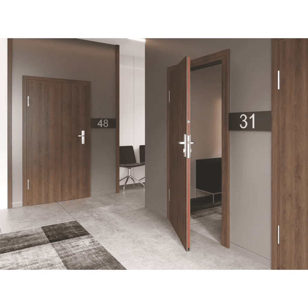 Drzwi Techniczne Przeciwpożarowe El30 Płaskie, PORTA