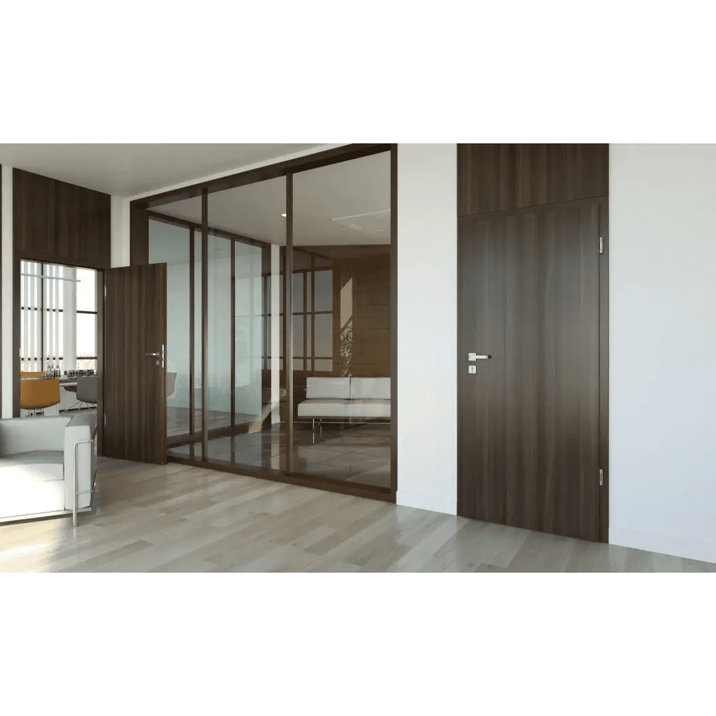 Drzwi Techniczne SILENCE 37 dB + El30 intarsje 3, PORTA