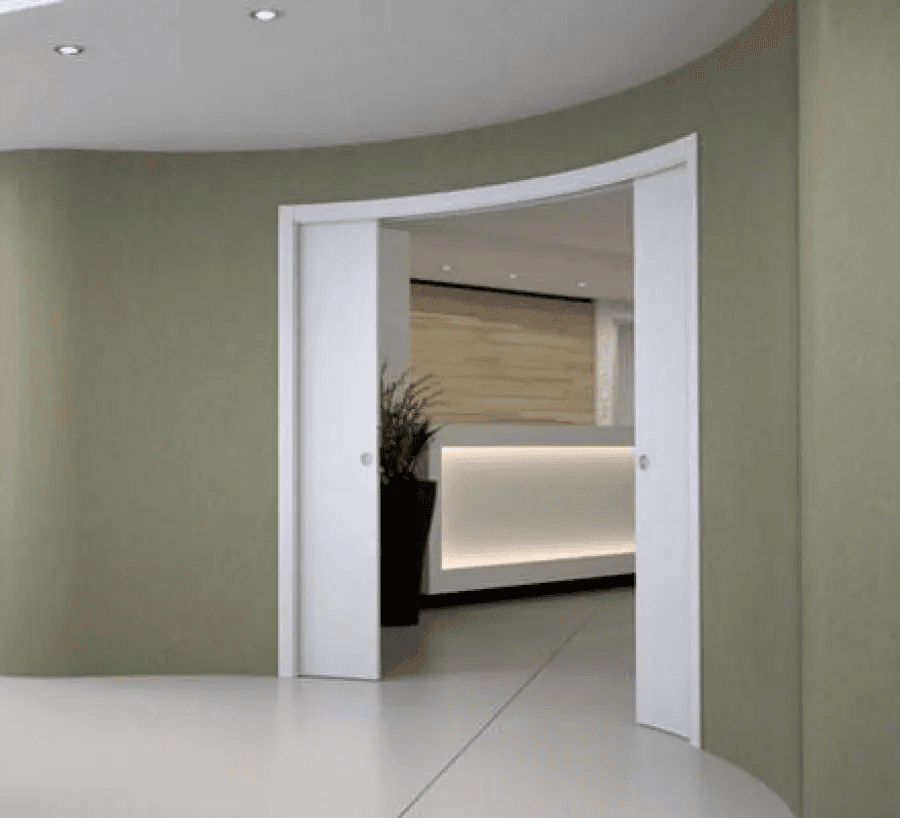 System Przesuwny kaseta półokrągła podwójna, Eclisse