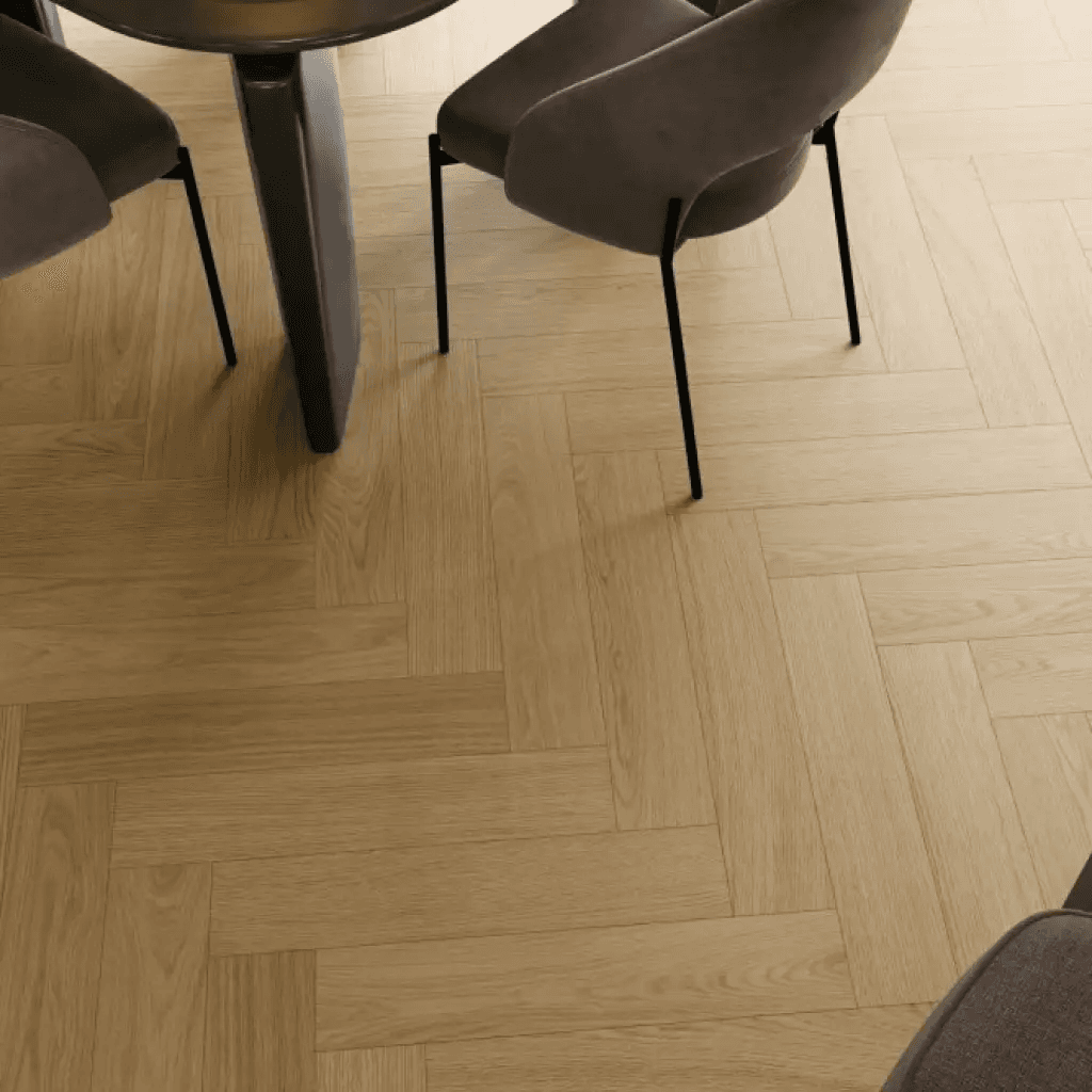 Panele winylowe SPC Jodełka Dąb Kremowy DP5000035 Klasa 34 5 mm, SW4HMX-FHLA1-DP5XXX-ECREA, Barlinek