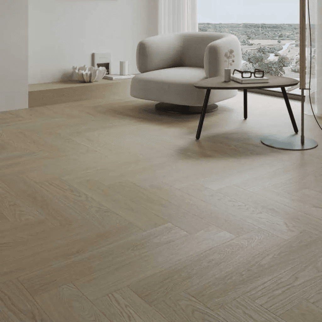 Panele winylowe SPC Jodełka Dąb Lniany DP5000025 Klasa 34 5 mm, SW4HMX-FHLA1-DP5XXX-EFLAA, Barlinek