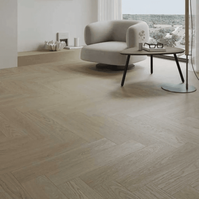 Panele winylowe SPC Jodełka Dąb Lniany DP5000025 Klasa 34 5 mm, SW4HMX-FHLA1-DP5XXX-EFLAA, Barlinek