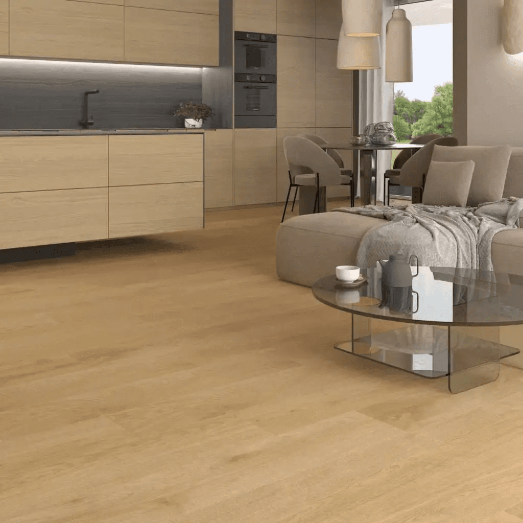 Panele winylowe ze zintegrowanym podkładem SPC Dąb Benjamin Klasa 33 5.2 mm, SW3IHS-TLAD1-DP0XXX-EBENC, Barlinek