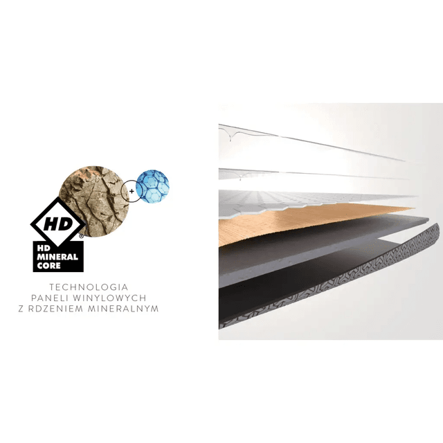 Panele winylowe z podkładem SPC LVT Dąb naturalny 41585E Klasa 33 5.3 mm, 5905167866085, 4EVERclic