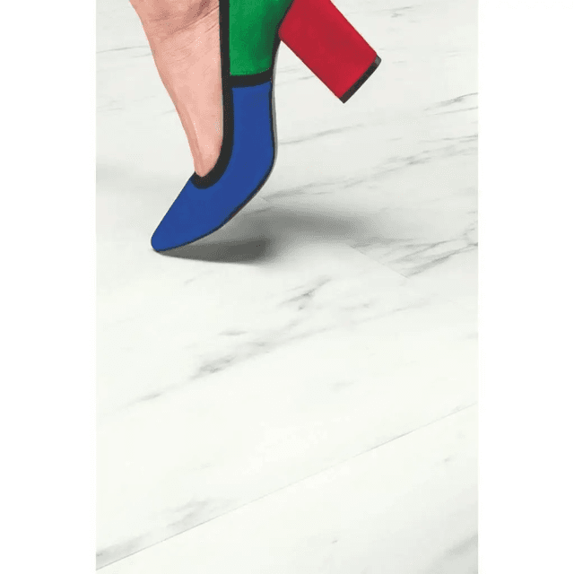 Panele Winylowe SPC LVT Marmur Carrara biel AVSTT40136 Klasa 33 4 mm, Quick-Step Unilin