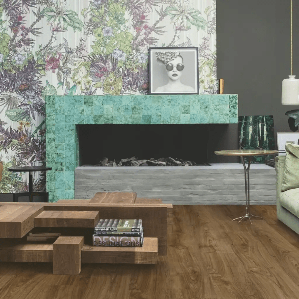 Panele winylowe SPC LVT z podkładem Dąb Brązowy Jesienny Klasa 33 6 mm, AVMPU40090, Quick-Step Unilin