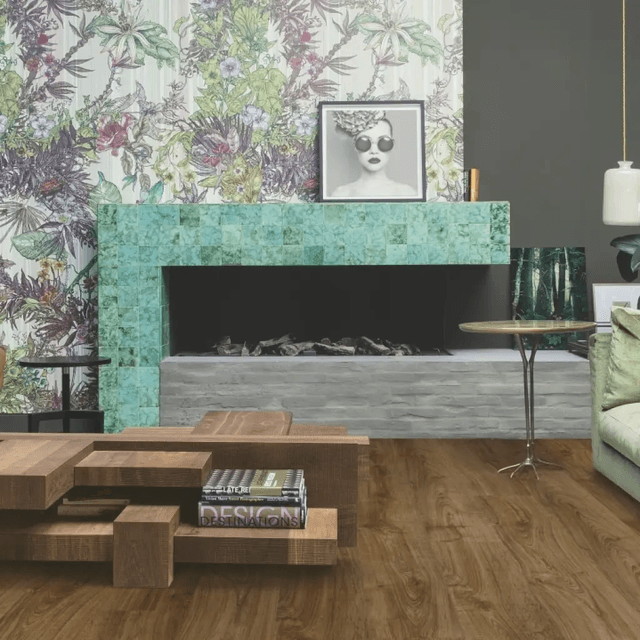 Panele winylowe SPC LVT z podkładem Dąb Brązowy Jesienny Klasa 33 6 mm, AVMPU40090, Quick-Step Unilin