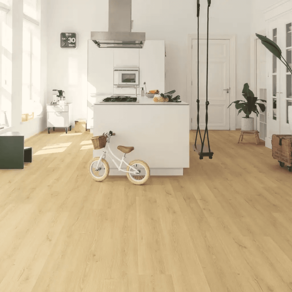 Panele winylowe SPC LVT z podkładem Botaniczny Beż Klasa 33 6 mm, AVMPU40236, Quick-Step Unilin