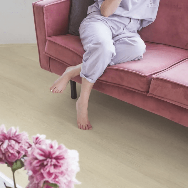 Panele winylowe SPC LVT z podkładem Dąb Morska Bryza Beż Klasa 33 6 mm, AVMPU40080, Quick-Step Unilin