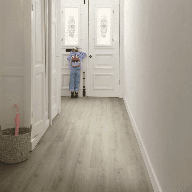 Panele winylowe SPC LVT z podkładem Botaniczny Szary Klasa 33 6 mm, AVMPU40237, Quick-Step Unilin