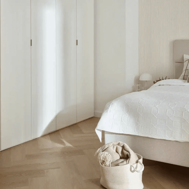 Panele winylowe SPC z podkładem Jodełka Dąb Iowa Klasa 33 6 mm, 6067558, VOX