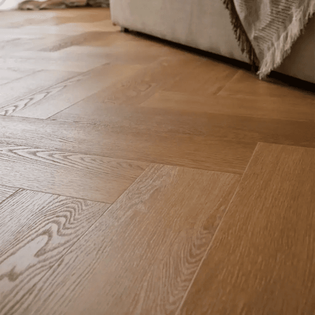 Panele winylowe SPC z podkładem Jodełka Dąb Montana Klasa 33 6 mm, 6067557, VOX