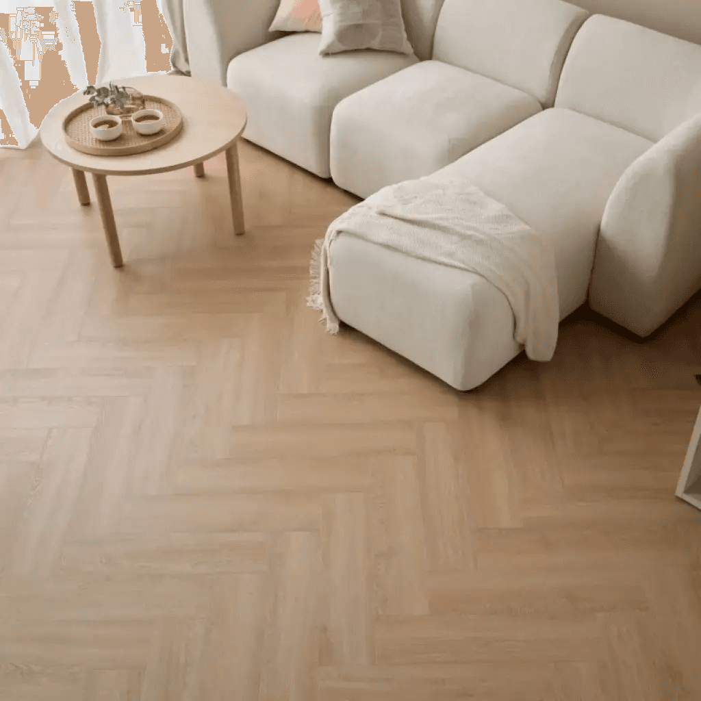 Panele winylowe SPC z podkładem Jodełka Dąb Kansas Klasa 33 6 mm, 6067553, VOX