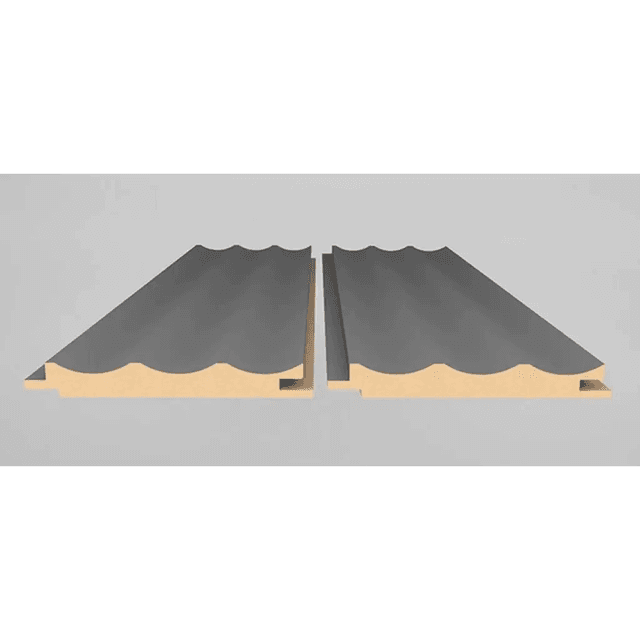 Lamele Matt Soft Touch Black 723 Wave, 120037852, AGT