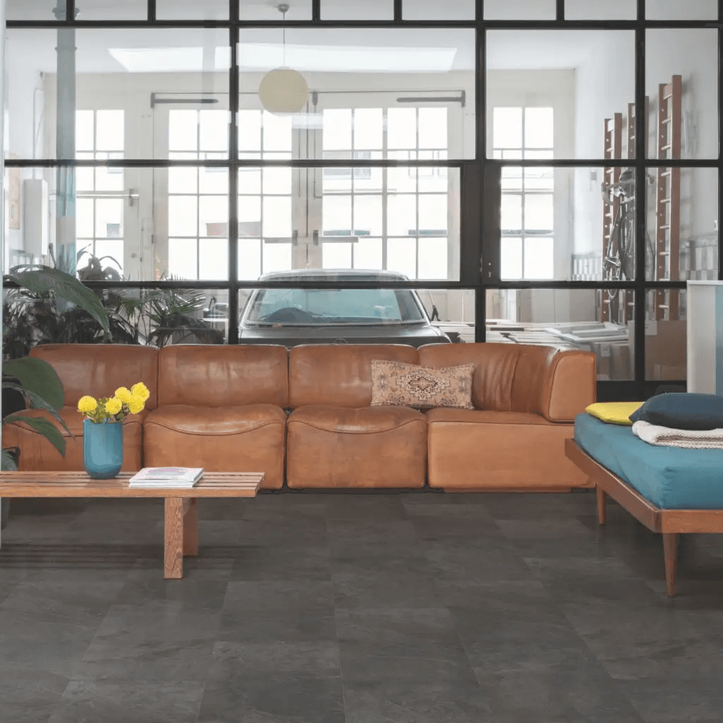 Panele Winylowe SPC LVT Łupek czarny AVSTU40035 Klasa 33 5 mm, Quick-Step Unilin