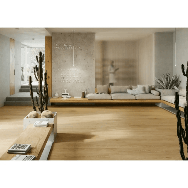 Panele winylowe SPC LVT Dąb Lounge Natural 1273 Klasa 33 6 mm, 37851273, Gerflor
