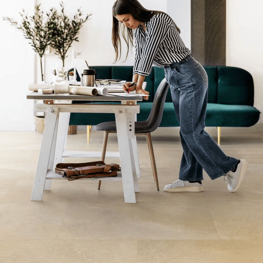 Panele winylowe SPC LVT Curton Stone Light Beige 1276 Klasa 33 6 mm, 37821276, Gerflor