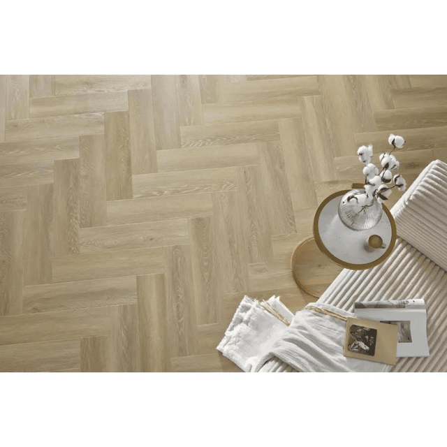 Panele winylowe SPC LVT Jodełka Dąb Deventer CAS 236 5 mm, 5905167857120, Arbiton