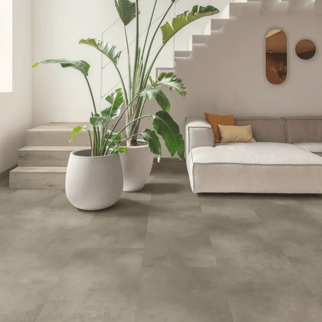 Panele winylowe SPC LVT z podkładem Beton Cloudy Klasa 33 6 mm, AVMTU40273, Quick-Step Unilin
