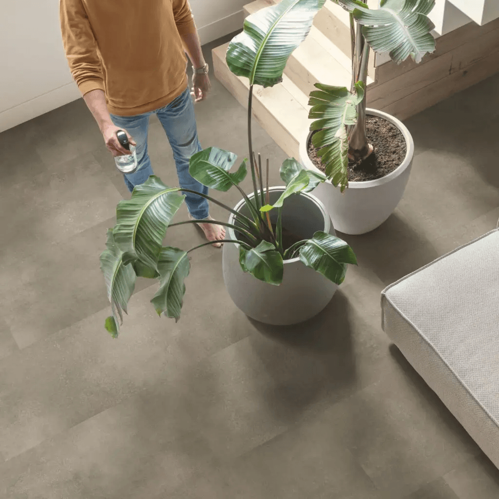 Panele winylowe SPC LVT z podkładem Beton Cloudy Klasa 33 6 mm, AVMTU40273, Quick-Step Unilin