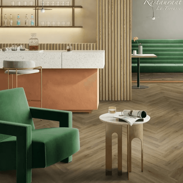 Panele winylowe SPC LVT Quartet Herringbone 0503 Klasa 33 6 mm, 37970503, Gerflor