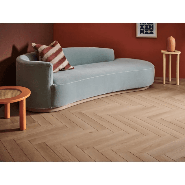 Panele Winylowe SPC LVT Sava Herringbone Sand SAV HB-2253-IB Klasa 33 5 mm, Lamett ParquetVinyl