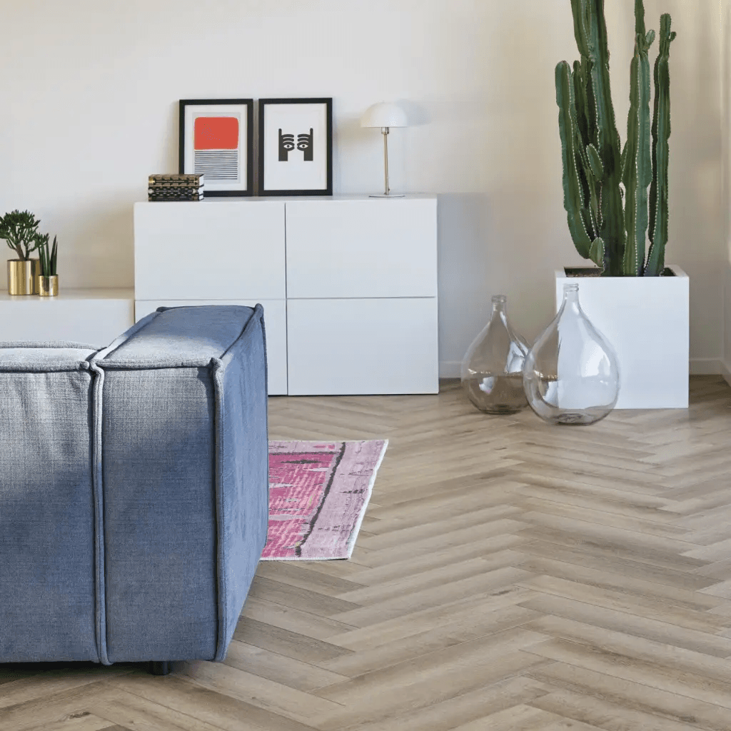 Panele Winylowe SPC LVT Yukon Herringbone Desert Dune YUK HB 2626-IB Klasa 33 5 mm, Lamett ParquetVinyl