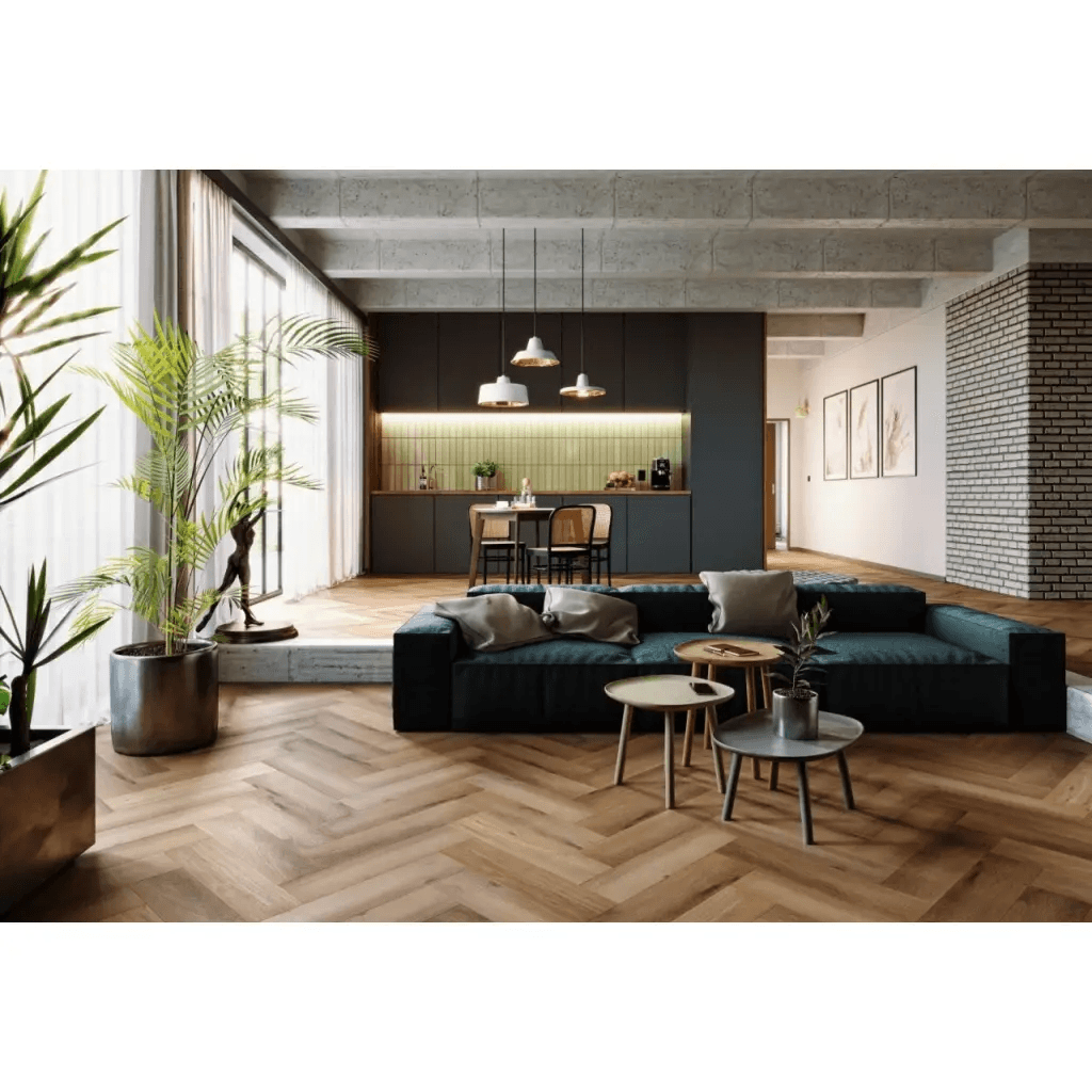 Panele winylowe SPC LVT Jodełka Dąb Georgetown CA147 Klasa 33 5 mm, Arbiton
