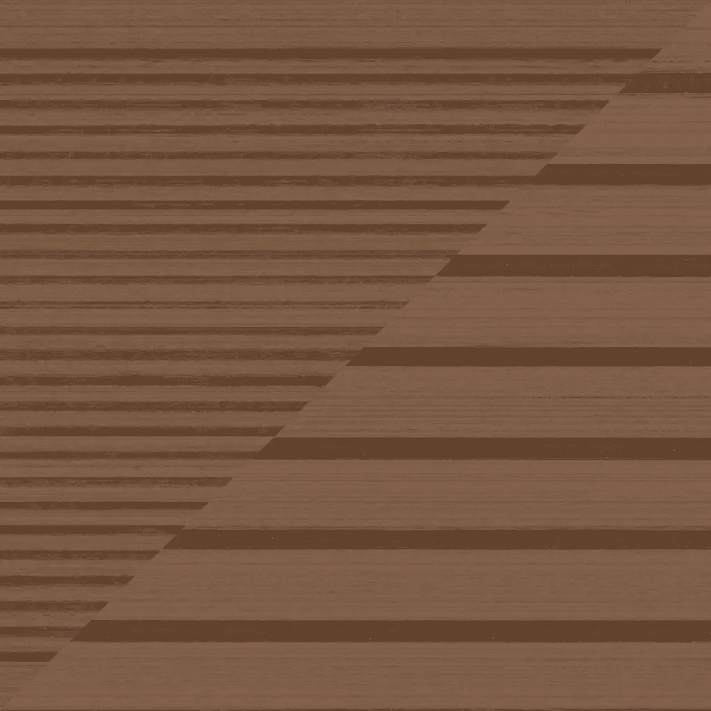 Deska tarasowa dwustronna BERGDECK Pure Kasztan 2,4m 25 mm, BP1004, Bergdeck