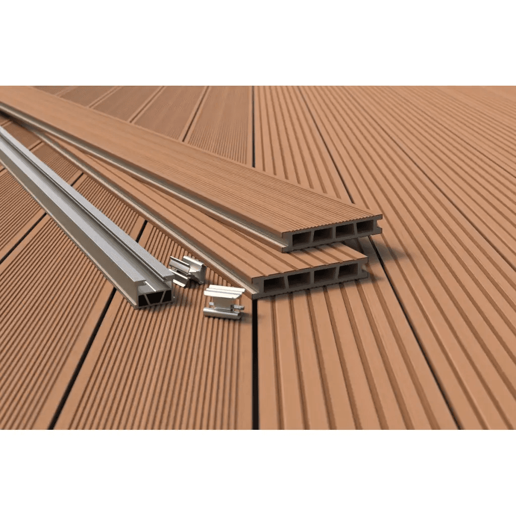 Deska tarasowa dwustronna BERGDECK Pure Kasztan 2,4m 25 mm, BP1004, Bergdeck